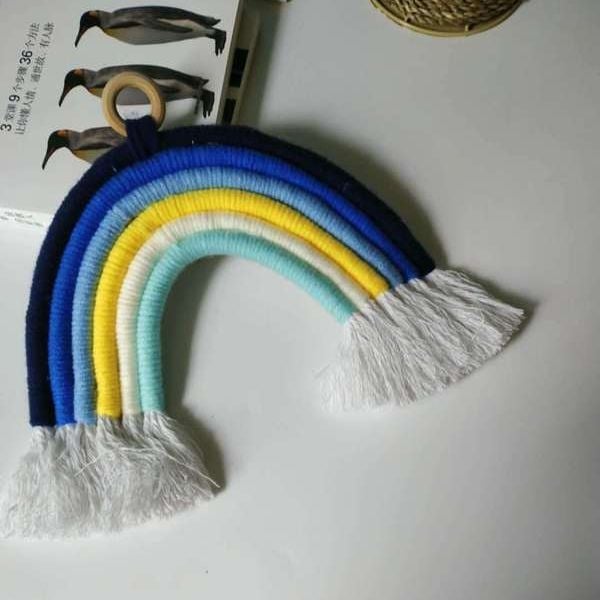 Gobelja snova, ručno tkana konoplja-pamučna smjesa, pravokutni zidni ukras za dnevni boravak, kineski stil boemska dekoracija.