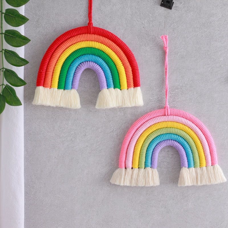 Gobelja snova, ručno tkana konoplja-pamučna smjesa, pravokutni zidni ukras za dnevni boravak, kineski stil boemska dekoracija.