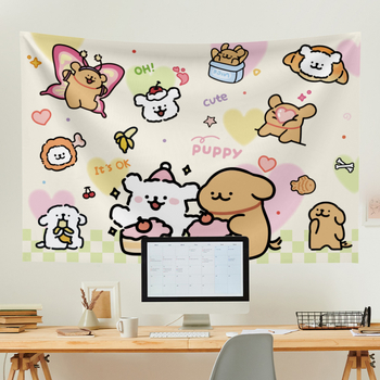 Prisitaikantis poliesterio gobelenas sienai – stačiakampis sieninis kilimas su skaitmenine termotransferinės spauda peizažo raštu, svetainei ir miegamajam