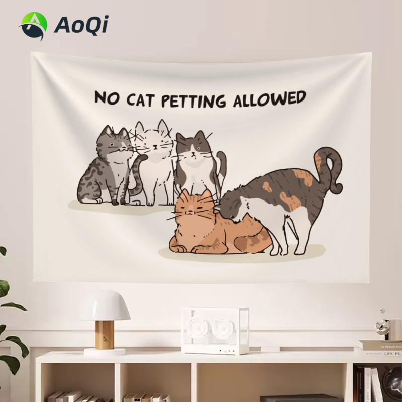 Prisitaikantis poliesterio gobelenas sienai – stačiakampis sieninis kilimas su skaitmenine termotransferinės spauda peizažo raštu, svetainei ir miegamajam