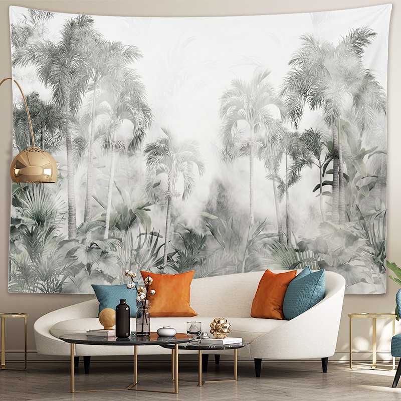 Geometrinis gobelenas – poliesterio su viskoze mišiniu, stačiakampio formos, mašininis audimas, skalbimas mašinoje