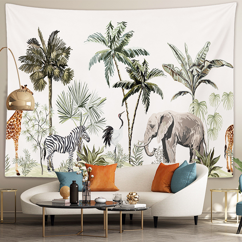 Geometrinis gobelenas – poliesterio su viskoze mišiniu, stačiakampio formos, mašininis audimas, skalbimas mašinoje