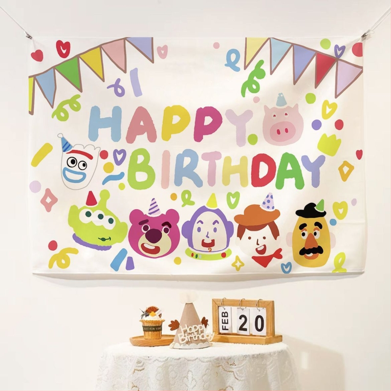 Seinų gobelenas – Cartoon/Anime motyvas, audinys: trumpas plišas (81–90% poliesterio), procesas: skaitmeninis šilumos perdavimas, forma: stačiakampis