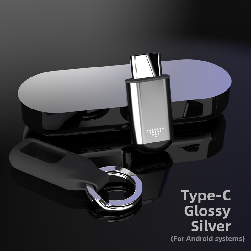 Mini infraskanais raidītājs viedtālruņiem ar lietotnes vadību – saskarne Lightning/Type-C/USB-C; darbības diapazons 8–15 m; materiāls: alumīnija sakausējums/PC/PVC mīksts silikons; IR raidītājs