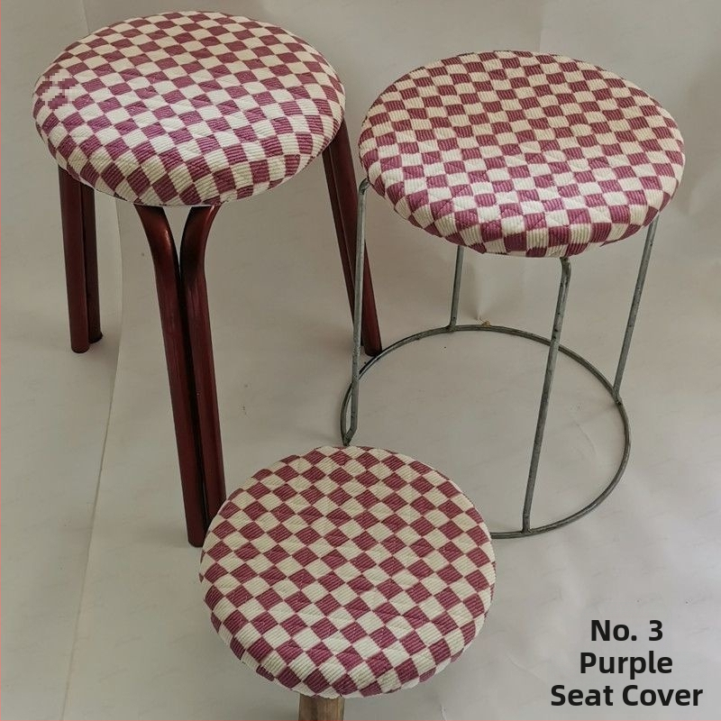 Aptuveni apļveidīgs taburetes pārvalks, materiāls Silk flower, zīmols Weiqing, stils Universāls, kategorija galdauts