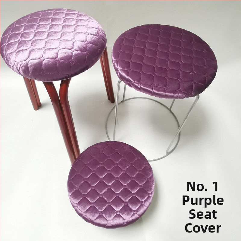 Aptuveni apļveidīgs taburetes pārvalks, materiāls Silk flower, zīmols Weiqing, stils Universāls, kategorija galdauts