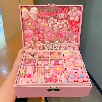 Bērnu matu aksesuāru komplekts – Korejas stila prinčeses galvas lentītes, metāla materiāls (2021. gada vasara)