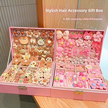 Bērnu matu aksesuāru komplekts – Korejas stila prinčeses galvas lentītes, metāla materiāls (2021. gada vasara)