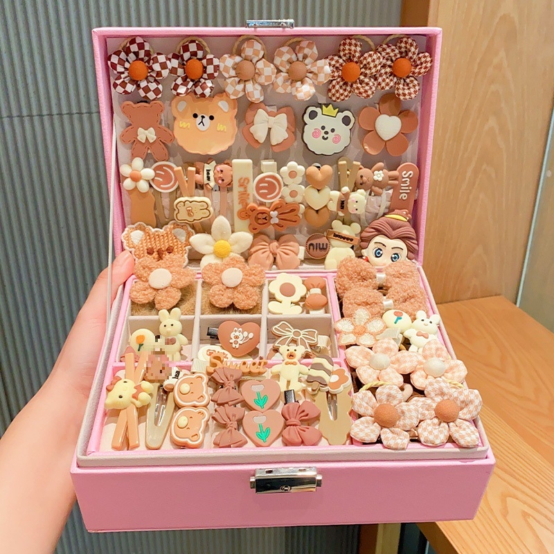 Bērnu matu aksesuāru komplekts – Korejas stila prinčeses galvas lentītes, metāla materiāls (2021. gada vasara)