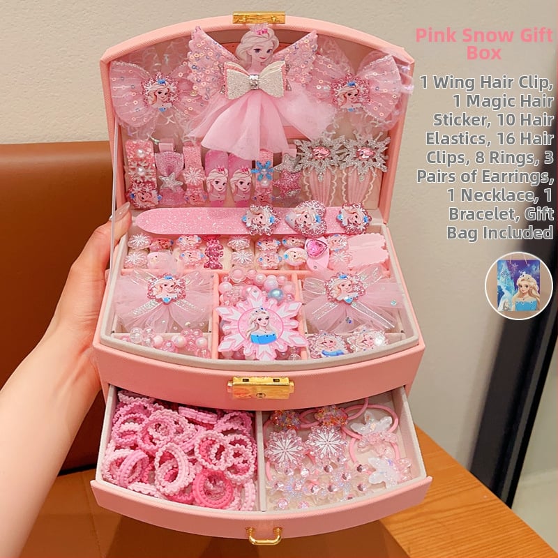 Bērnu matu aksesuāru komplekts – Korejas stila prinčeses galvas lentītes, metāla materiāls (2021. gada vasara)