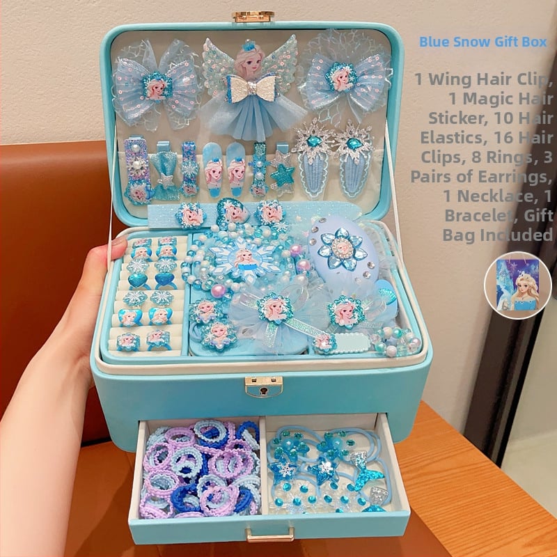 Bērnu matu aksesuāru komplekts – Korejas stila prinčeses galvas lentītes, metāla materiāls (2021. gada vasara)