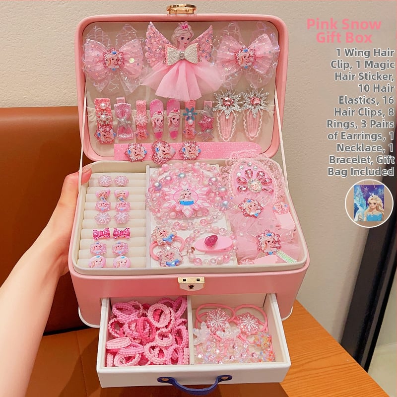 Bērnu matu aksesuāru komplekts – Korejas stila prinčeses galvas lentītes, metāla materiāls (2021. gada vasara)