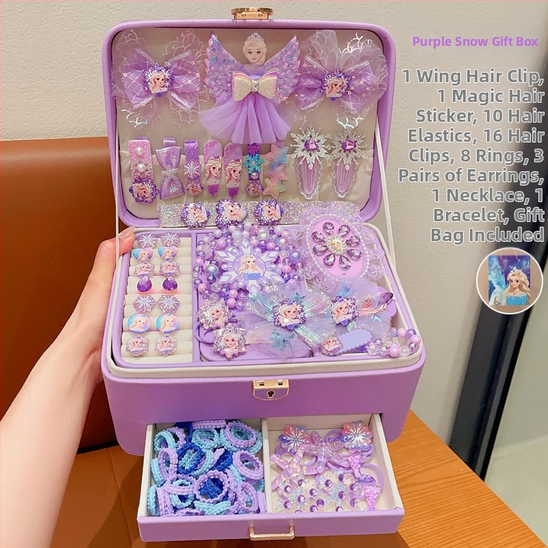 Bērnu matu aksesuāru komplekts – Korejas stila prinčeses galvas lentītes, metāla materiāls (2021. gada vasara)