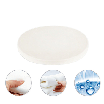 Memóriahabos kör alakú ülőpárna, pásztorális stílus, cipzár nélkül, kanapéra