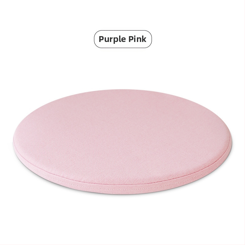 Memóriahabos kör alakú ülőpárna, pásztorális stílus, cipzár nélkül, kanapéra