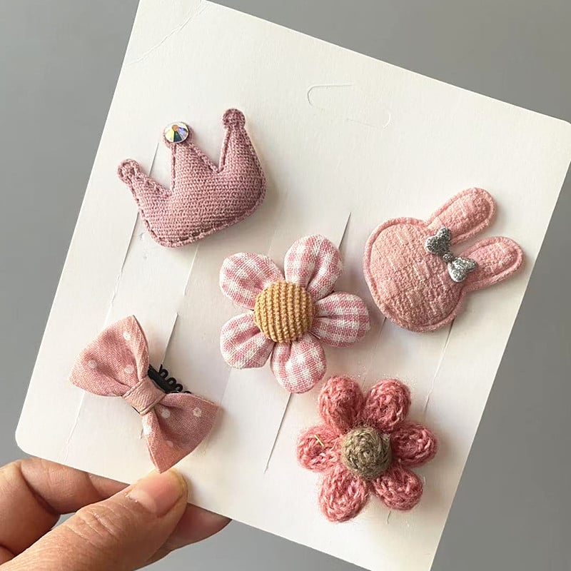 Bērnu matu sprādze ar mašīnas formu, rokdarbs ar ametista kristālu