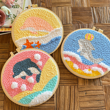 DIY hímzőkészlet karikatúra/animé mintával, keresztszemes készlet, anyag: Egyéb, hímzés típusa: Egyéb