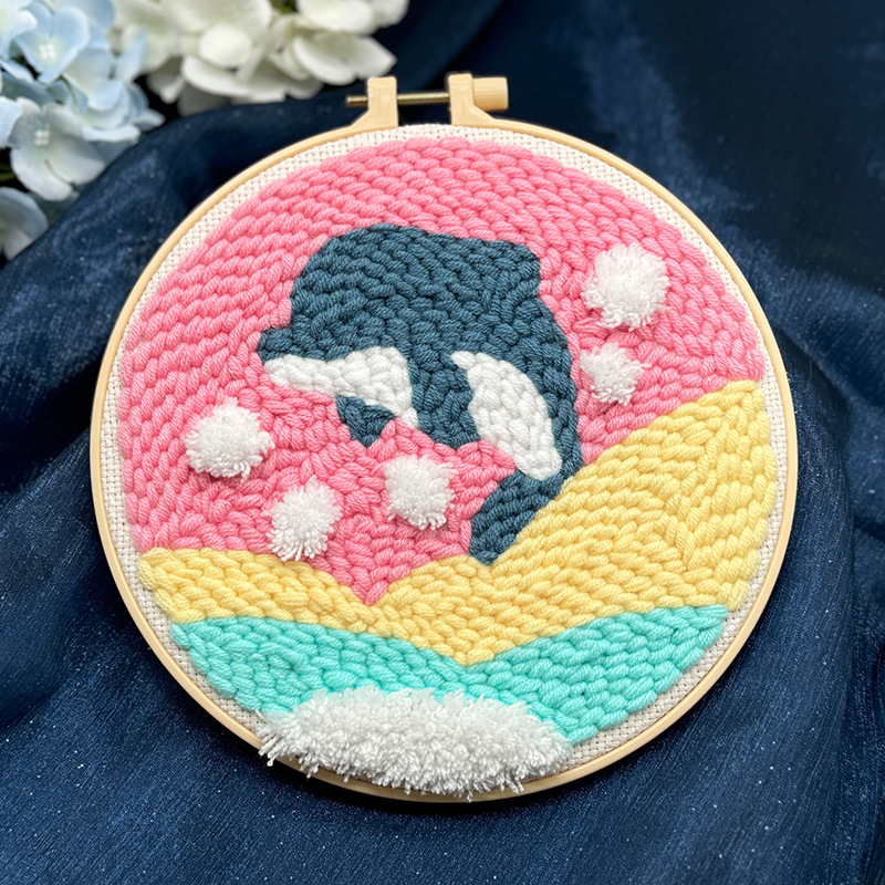 DIY hímzőkészlet karikatúra/animé mintával, keresztszemes készlet, anyag: Egyéb, hímzés típusa: Egyéb