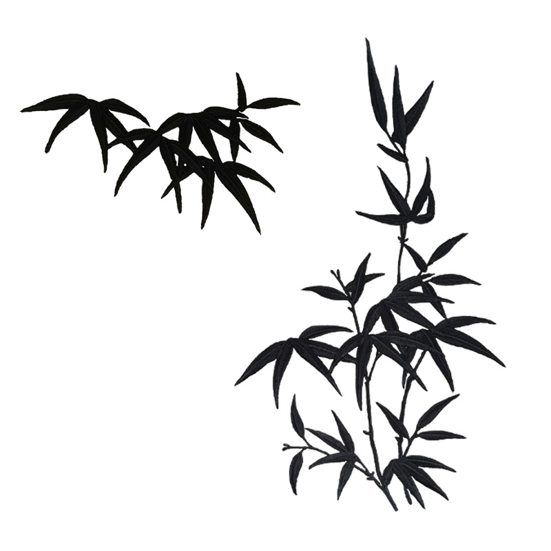 Κεντημένη appliqué πάτσα από πολυεστέρα με αυτοκόλλητη βάση – κατάλληλη για ρούχα, σιδέρωμα ή ραφή.