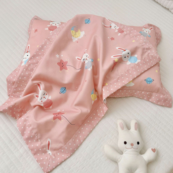 Bērnu spilvendrāna no 100% kokvilnas, 60s audums, twill/satine audums, reaktīvā krāsošana