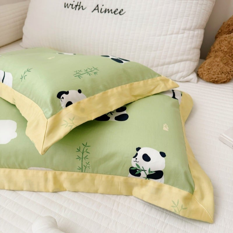 Bērnu spilvendrāna no 100% kokvilnas, 60s audums, twill/satine audums, reaktīvā krāsošana