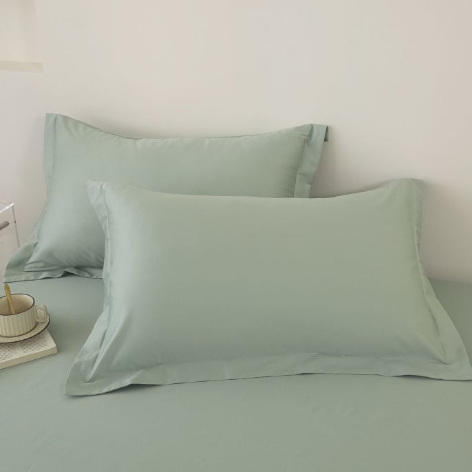 Spilvena vāciņš no lina, 40 diegi, Premium, vienkāršs stils