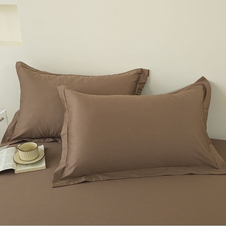 Spilvena vāciņš no lina, 40 diegi, Premium, vienkāršs stils