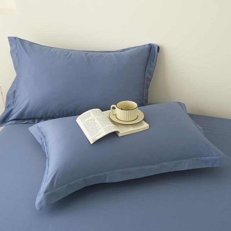 Spilvena vāciņš no lina, 40 diegi, Premium, vienkāršs stils