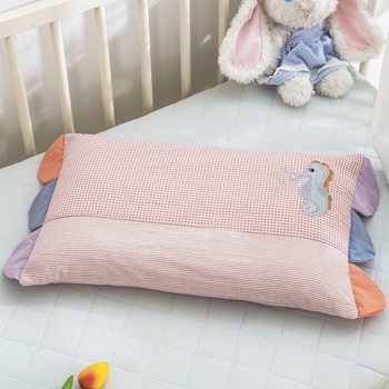 Miaomiaowu 100% kokvilnas spilvendrāna, krāsota un izšūta audums, mazgāta kokvilna, bērniem