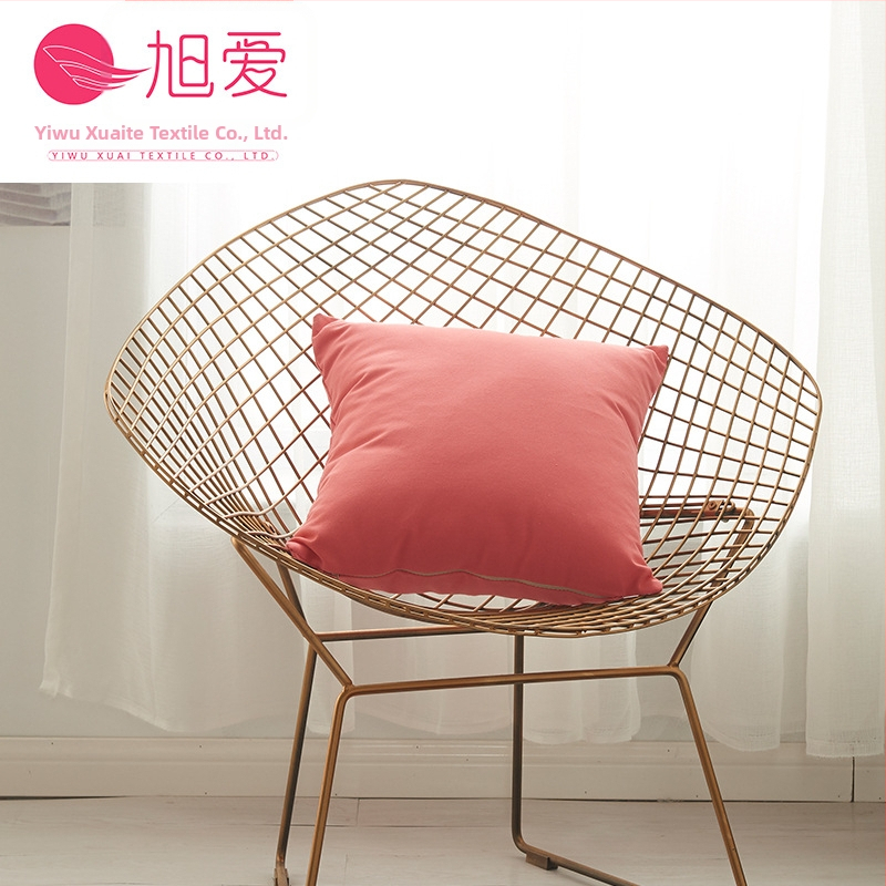 Xu Love kokvilnas spilvendrāna, vienkrāsaina, mūsdienīgs minimālisma stils, bez pildījuma