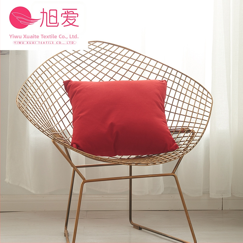 Xu Love kokvilnas spilvendrāna, vienkrāsaina, mūsdienīgs minimālisma stils, bez pildījuma