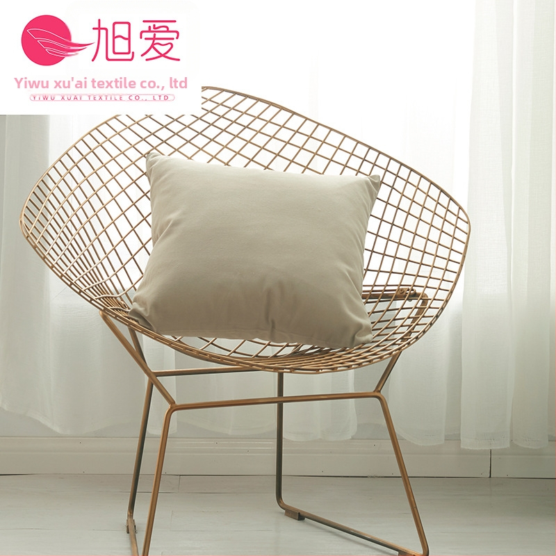 Xu Love kokvilnas spilvendrāna, vienkrāsaina, mūsdienīgs minimālisma stils, bez pildījuma