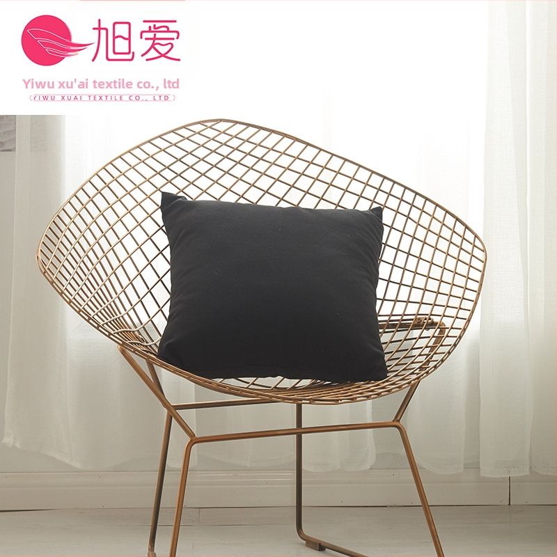 Xu Love kokvilnas spilvendrāna, vienkrāsaina, mūsdienīgs minimālisma stils, bez pildījuma