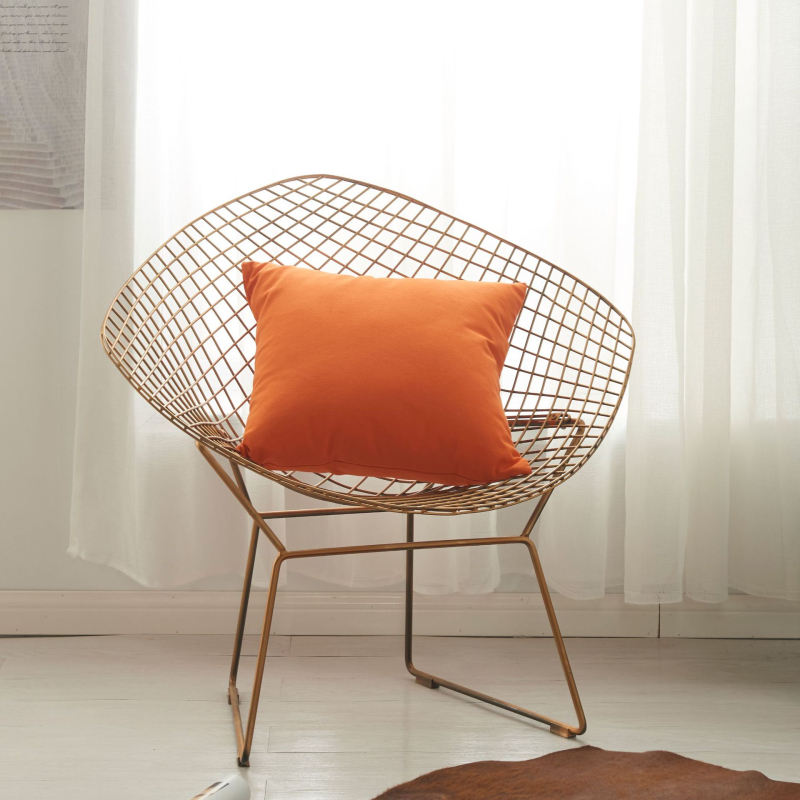 Xu Love kokvilnas spilvendrāna, vienkrāsaina, mūsdienīgs minimālisma stils, bez pildījuma