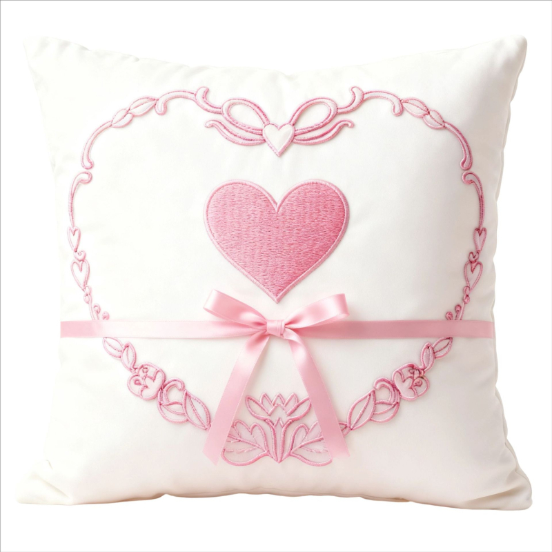 Spilvena vāciņš - Valentīna dienas mīlestības dekors, Jauns ķīniešu stils, īss plīša audums, pielāgojams