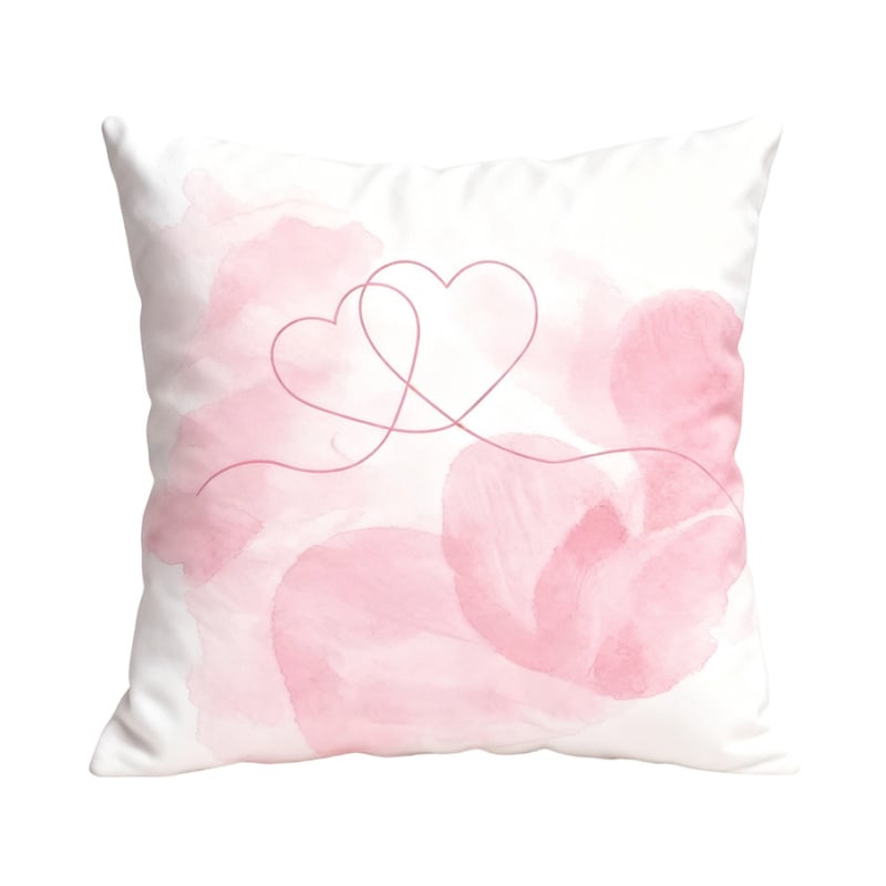 Spilvena vāciņš - Valentīna dienas mīlestības dekors, Jauns ķīniešu stils, īss plīša audums, pielāgojams