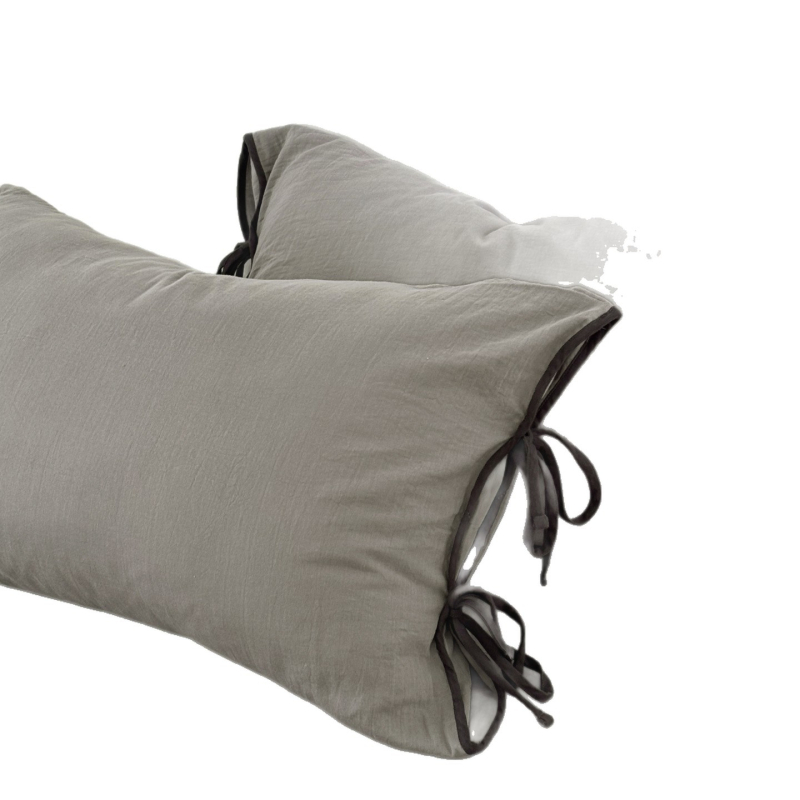 Spilvendrāna ar auklām un lente, divslāņaina kokvilnas marle, zīdaiņiem, elpojoša