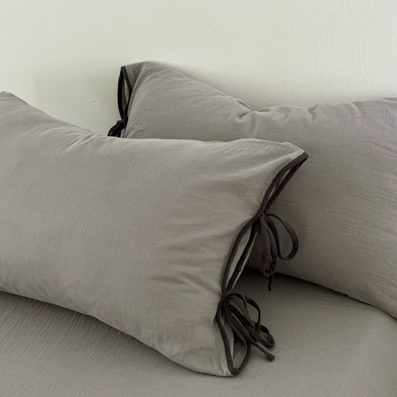 Spilvendrāna ar auklām un lente, divslāņaina kokvilnas marle, zīdaiņiem, elpojoša