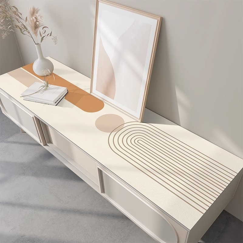 PVC galda segums TV skapim – ūdensizturīgs, eļļas izturīgs, pretslīdīgs, nodilumizturīgs