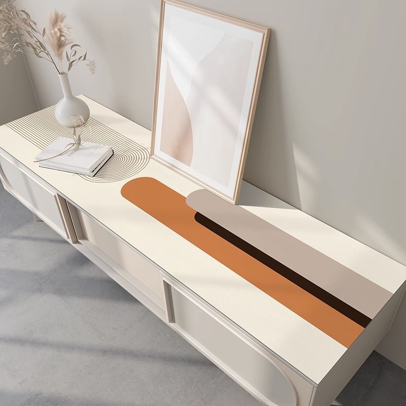 PVC galda segums TV skapim – ūdensizturīgs, eļļas izturīgs, pretslīdīgs, nodilumizturīgs