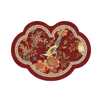 Garš ķīniešu stila Ruyi spilvens dīvānam, Chenille pārvalks un pildījums, digitālā druka, svētku raksts, personalizējams