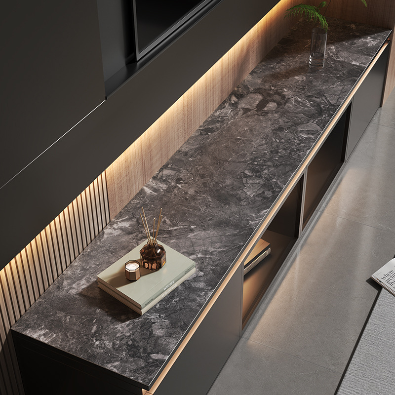 Ādas galda paliktnis, taisnstūrains, ūdensizturīgs, pretslīdīgs, nodilumizturīgs, eļļas izturīgs, siltuma izolācija — Jaunais ķīniešu stils