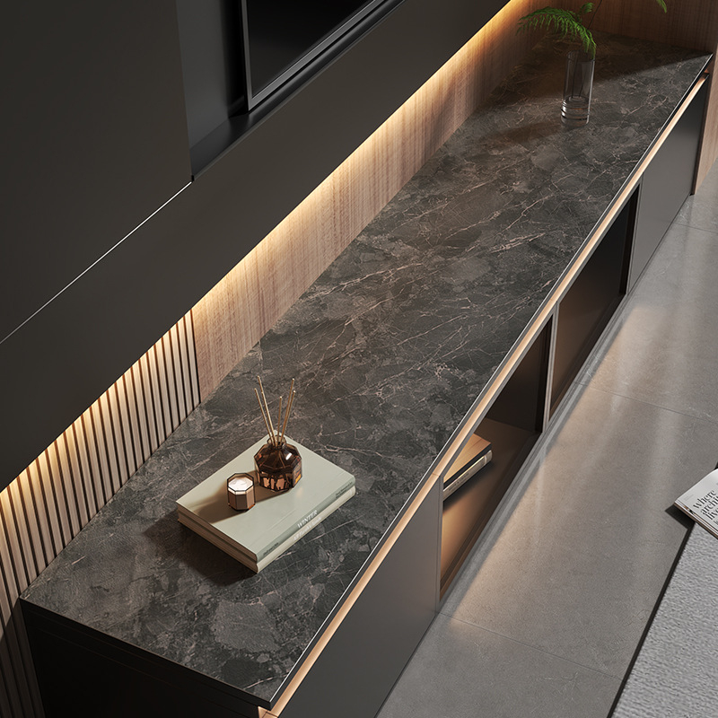 Ādas galda paliktnis, taisnstūrains, ūdensizturīgs, pretslīdīgs, nodilumizturīgs, eļļas izturīgs, siltuma izolācija — Jaunais ķīniešu stils