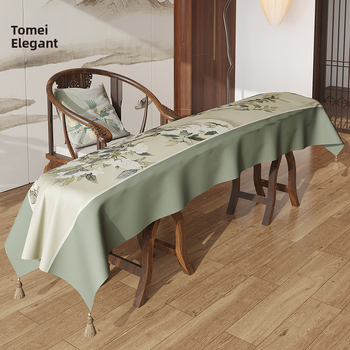 Guzheng porvédő textil - poliészter, új kínai stílus, testreszabható, Domeya