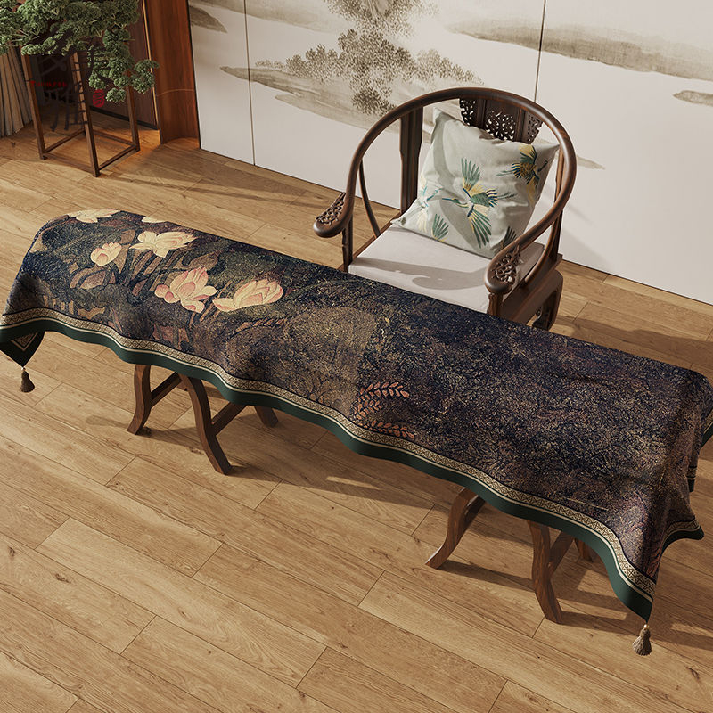 Guzheng porvédő textil - poliészter, új kínai stílus, testreszabható, Domeya