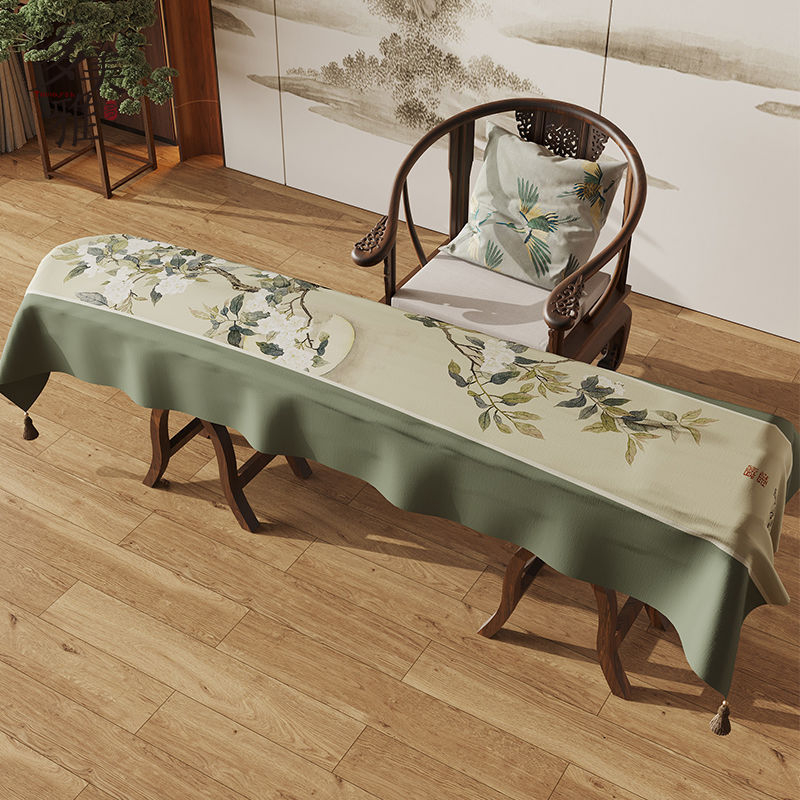 Guzheng porvédő textil - poliészter, új kínai stílus, testreszabható, Domeya