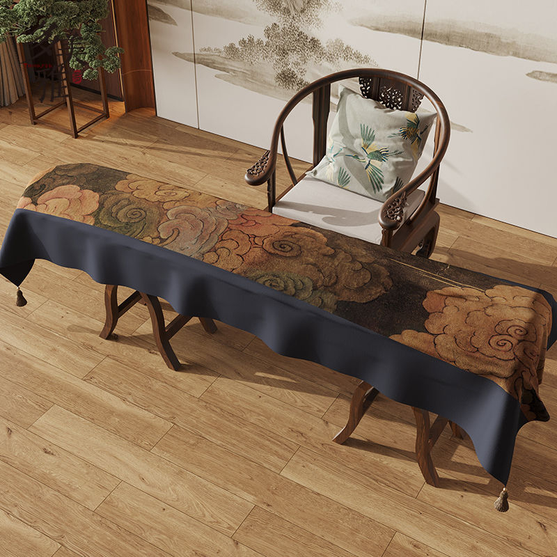 Guzheng porvédő textil - poliészter, új kínai stílus, testreszabható, Domeya