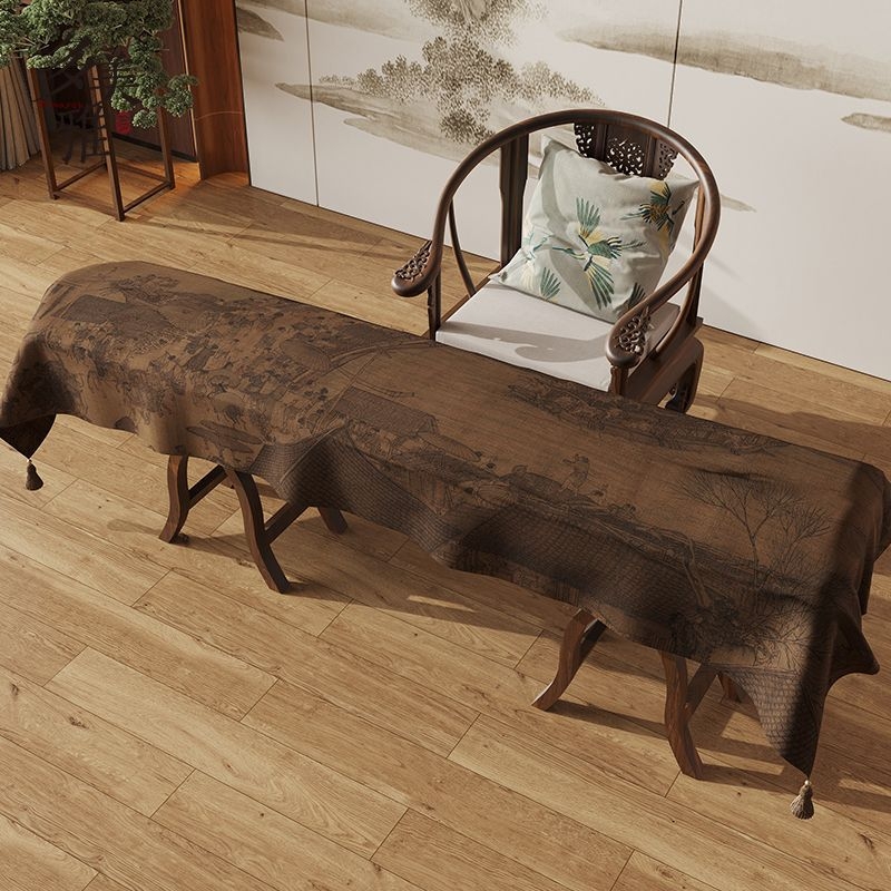 Guzheng porvédő textil - poliészter, új kínai stílus, testreszabható, Domeya