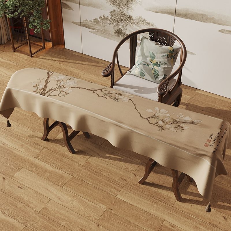 Guzheng porvédő textil - poliészter, új kínai stílus, testreszabható, Domeya