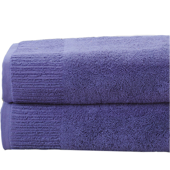 Pamut fürdőlepedő, 700 g, 120D szál, sima szövésű, szállodai használatra